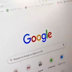 computer screen showing google search